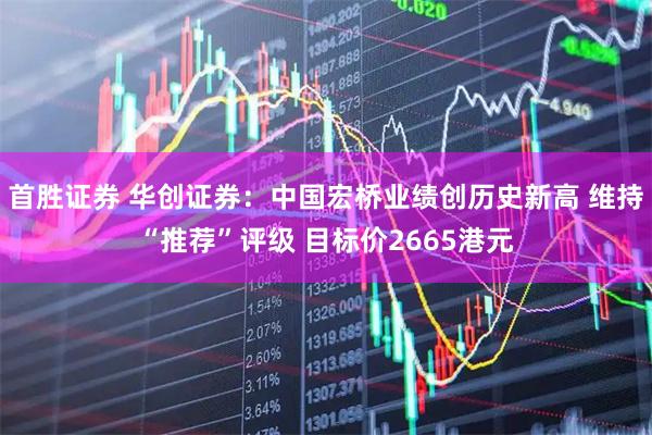 首胜证券 华创证券：中国宏桥业绩创历史新高 维持“推荐”评级 目标价2665港元